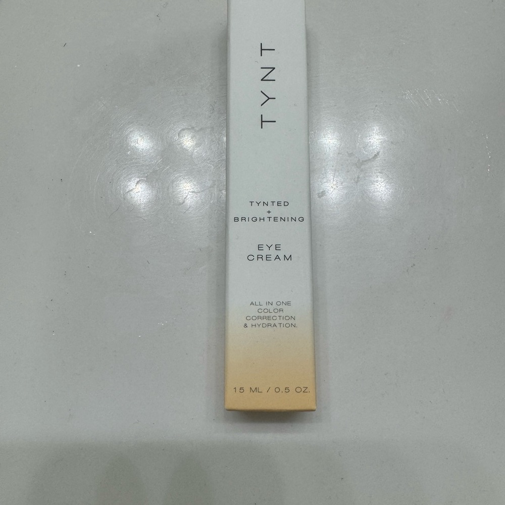 Tynt tinted and brighting eye cream